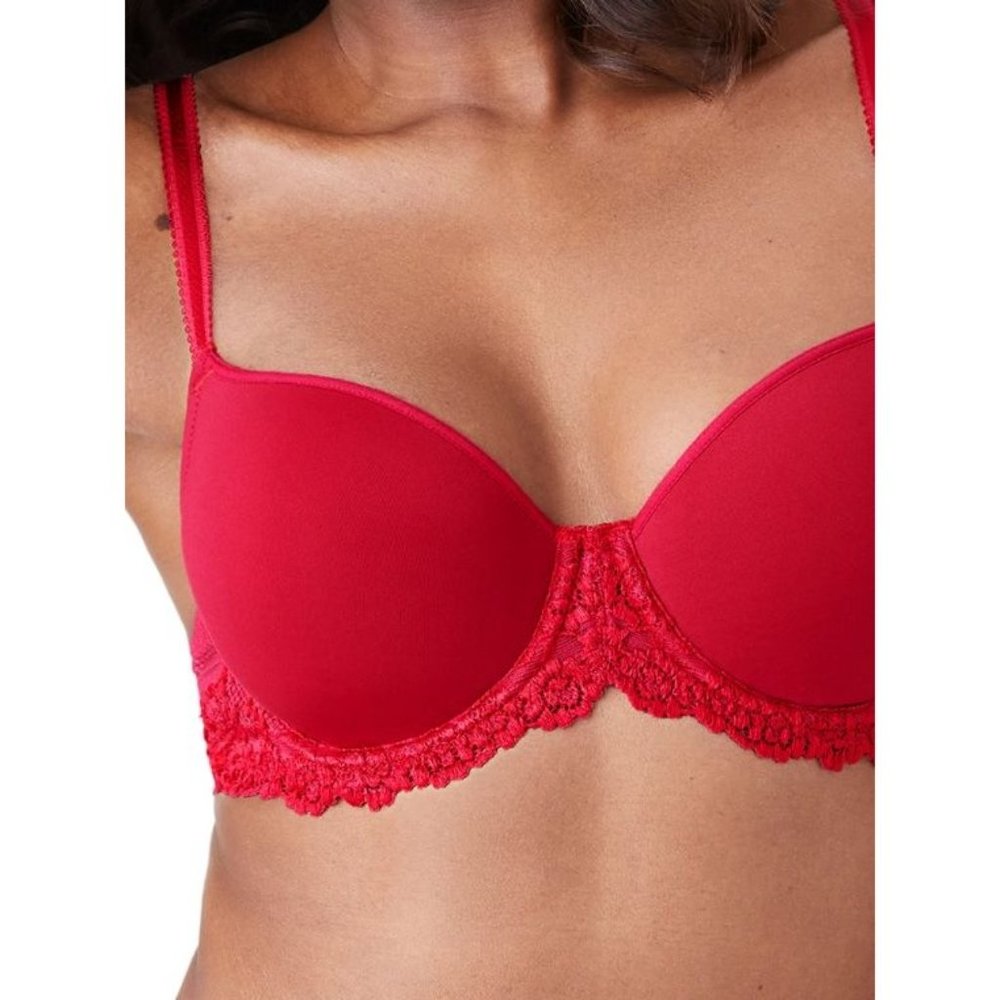 SOLD WACOAL Embrace Lace Seamless UW T-Shirt Bra - Picture 3 of 10